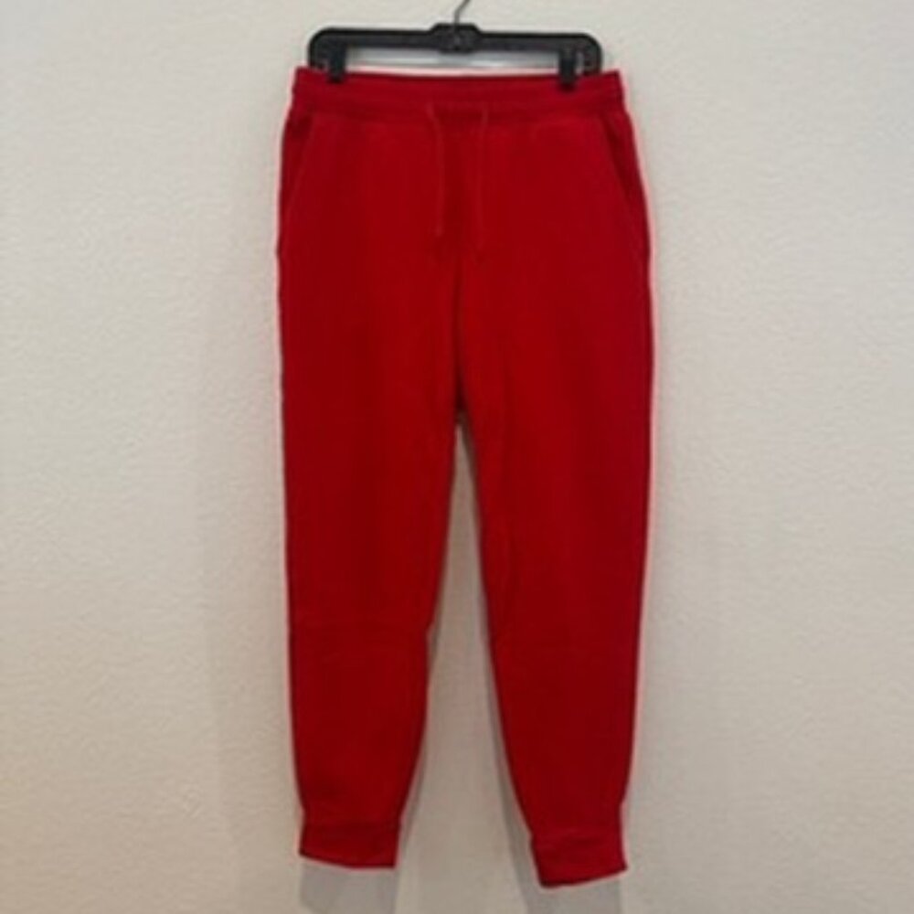 Tek Gear Ultrasoft Fleece Joggers (Men’s Medium, Red)